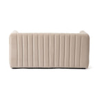 Canapé en tissu 2 places beige