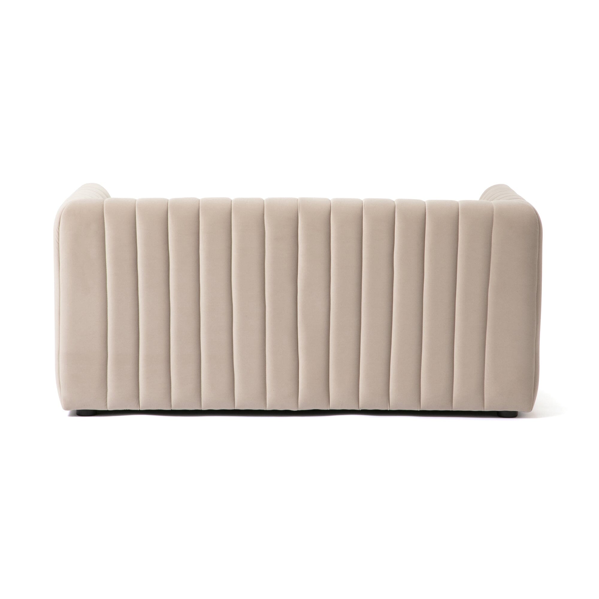 Canapé en tissu 2 places beige
