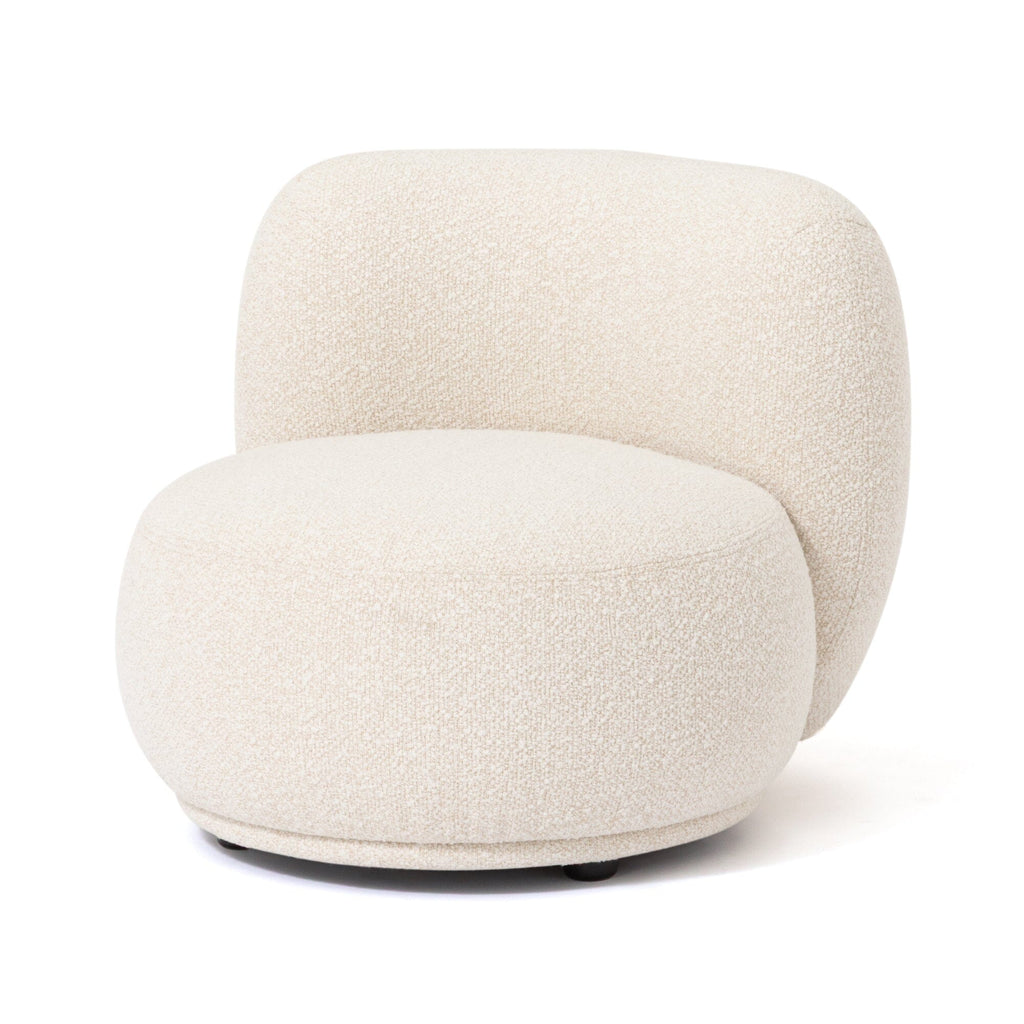 Fauteuil d'appoint individuel blanc
