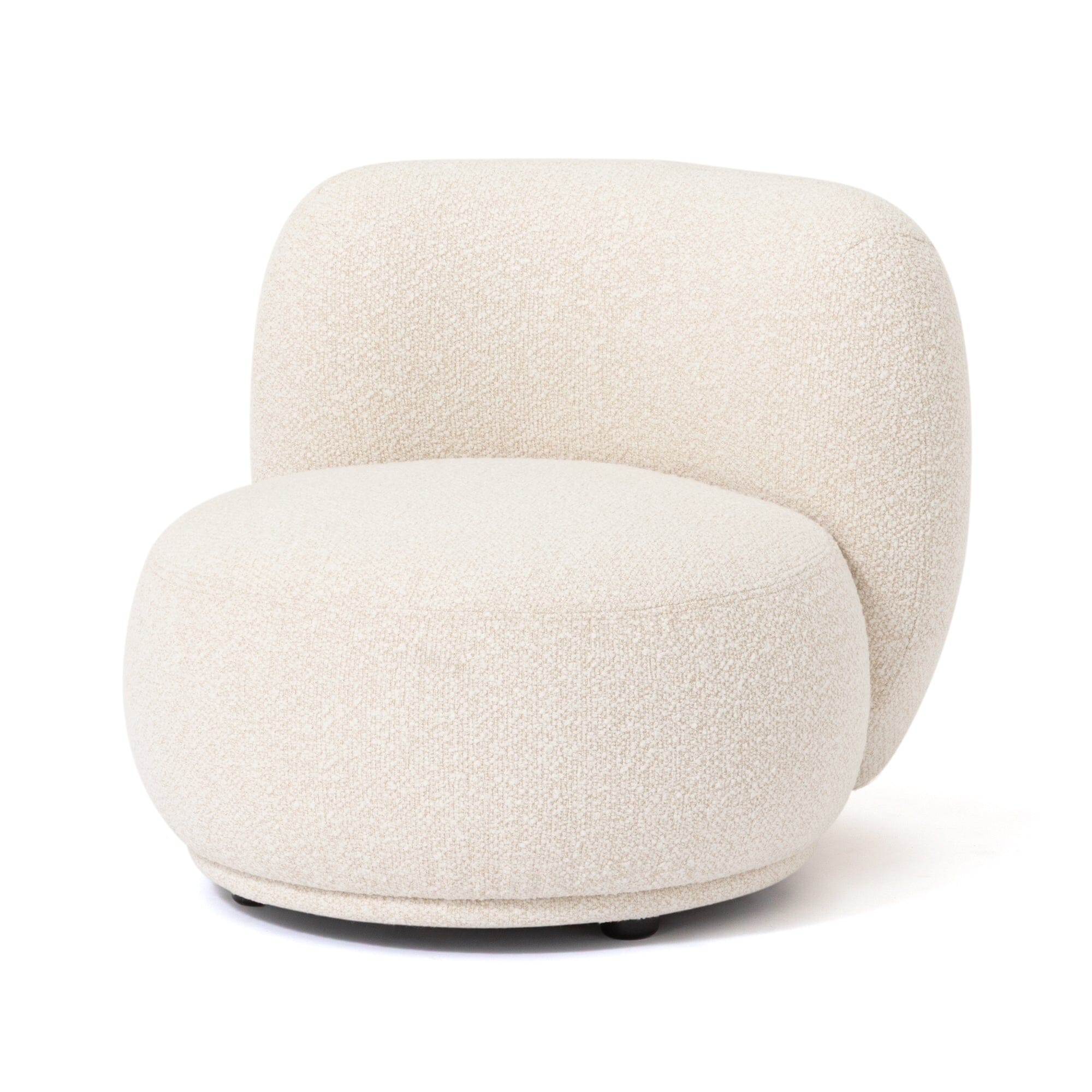 Fauteuil d'appoint individuel blanc