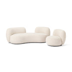 Fauteuil d'appoint individuel blanc