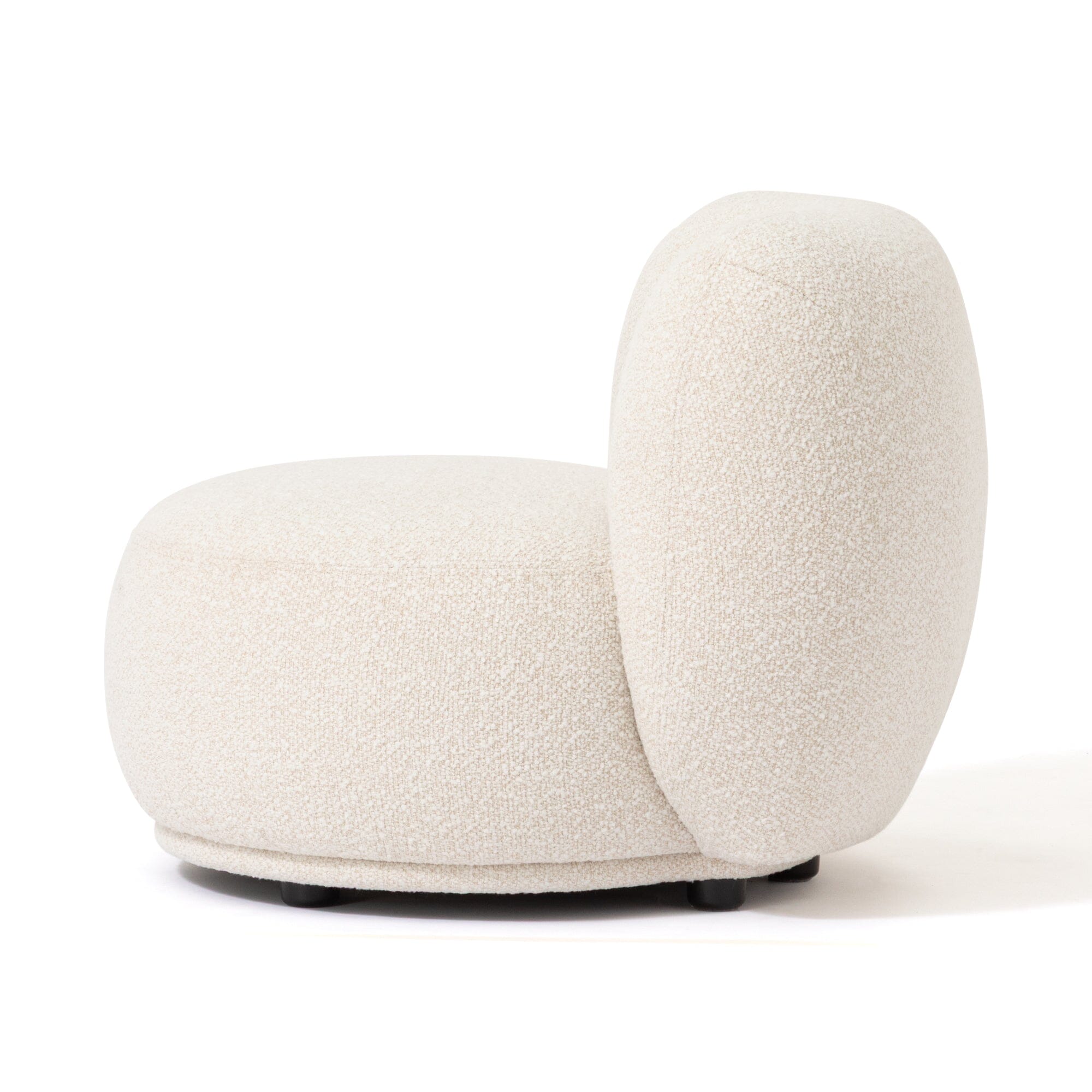 Fauteuil d'appoint individuel blanc
