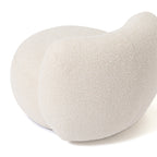 Fauteuil d'appoint individuel blanc