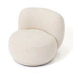 Fauteuil d'appoint individuel blanc