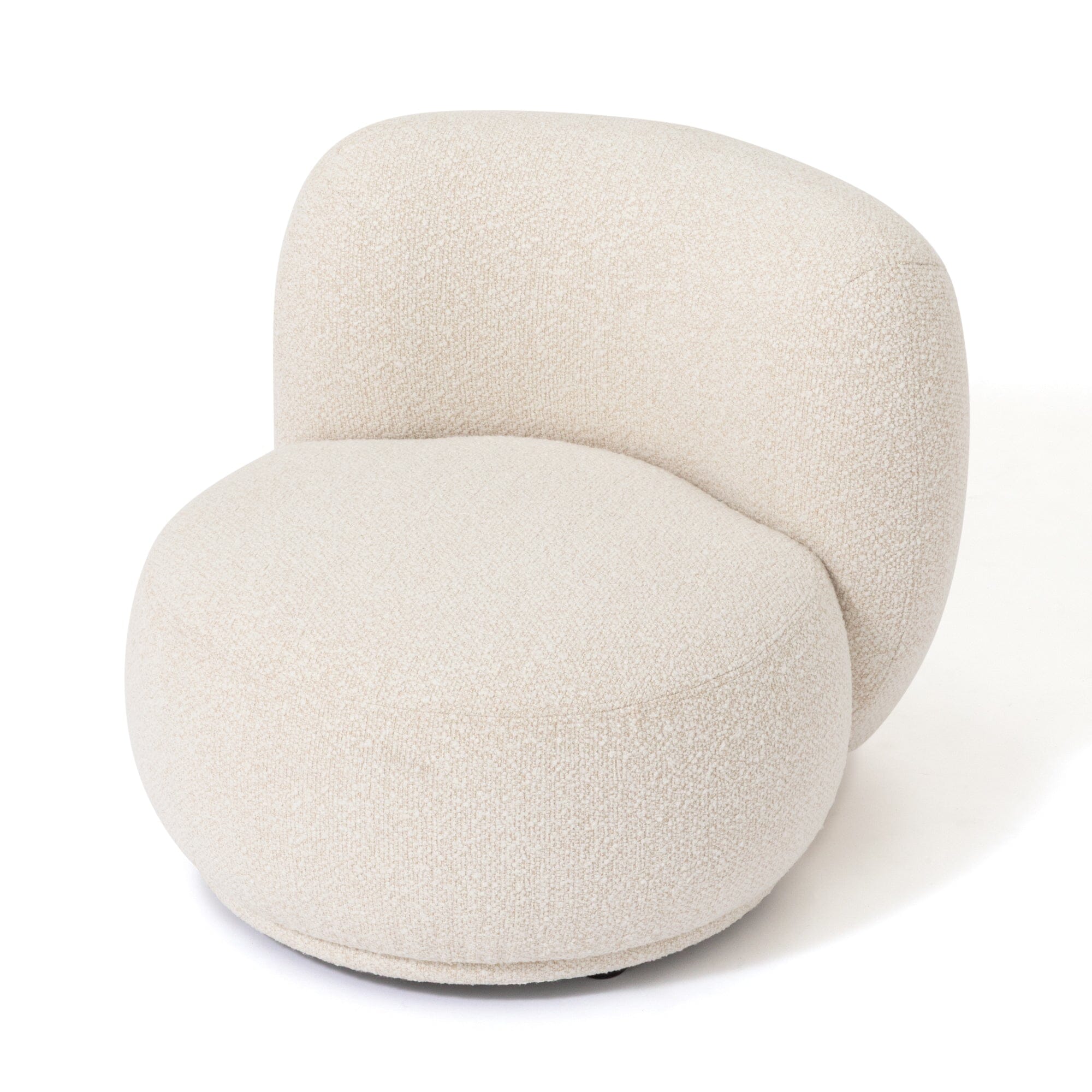 Fauteuil d'appoint individuel blanc