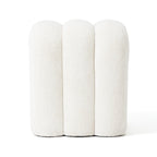 Tabouret rond blanc