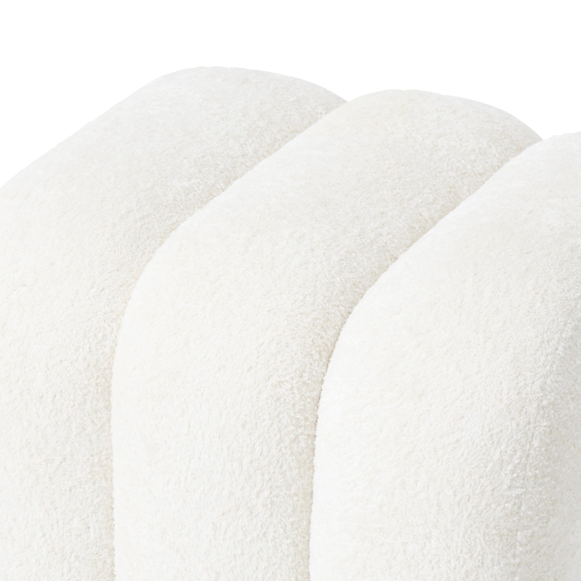 Tabouret rond blanc