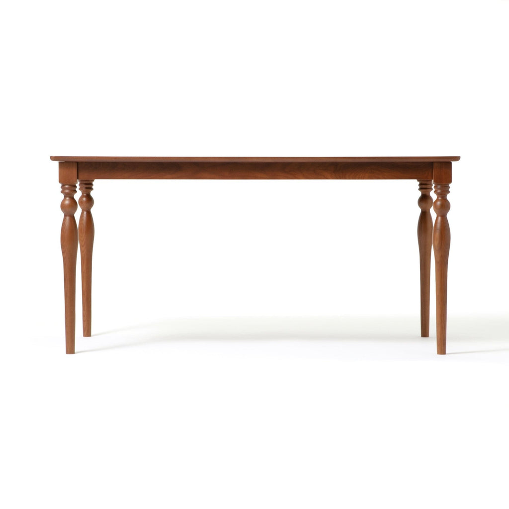 Table de salle à manger ton bois brun