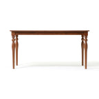Table de salle à manger ton bois brun