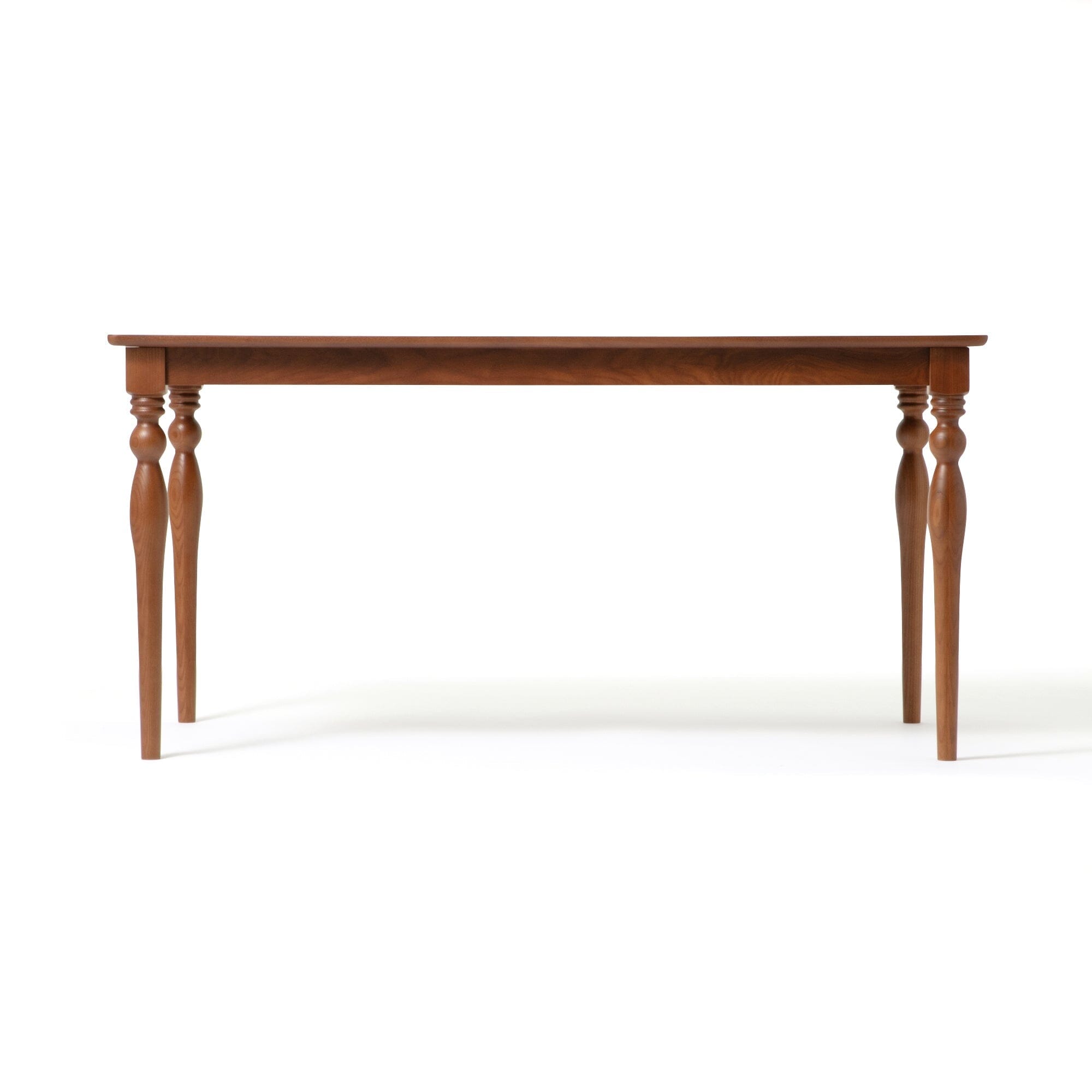 Table de salle à manger ton bois brun