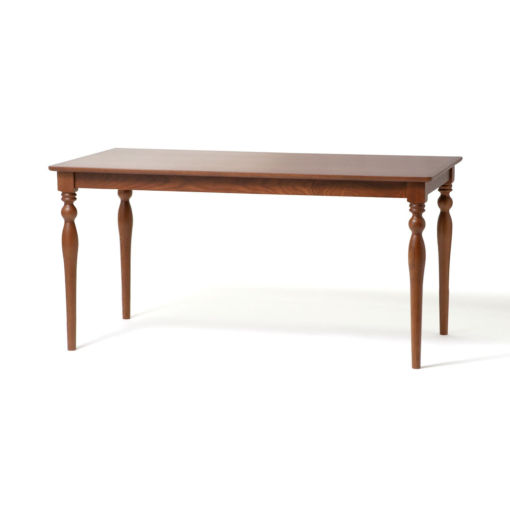 Table de salle à manger ton bois brun