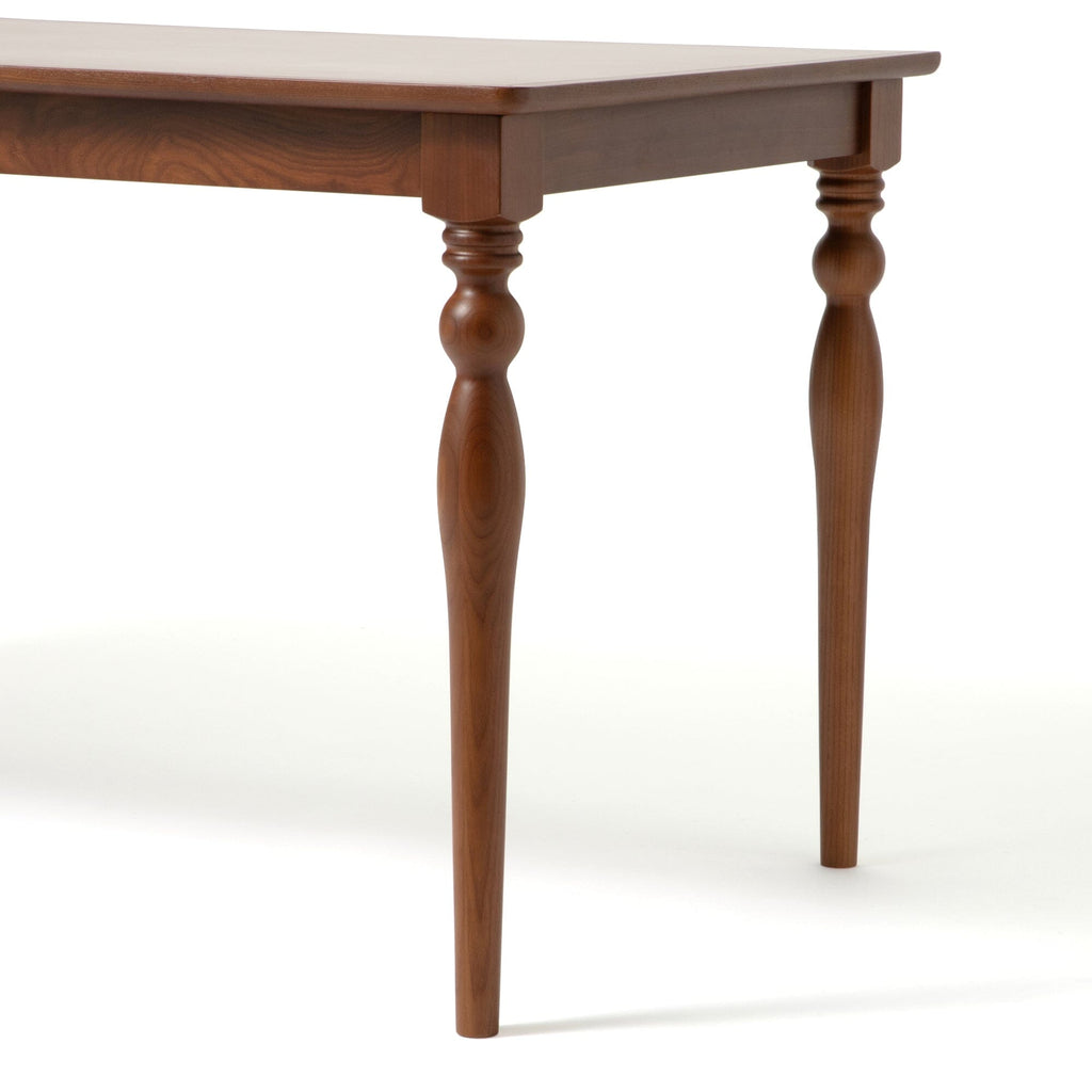 Table de salle à manger ton bois brun