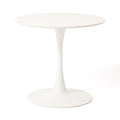 Table à manger ronde Tulipe blanche