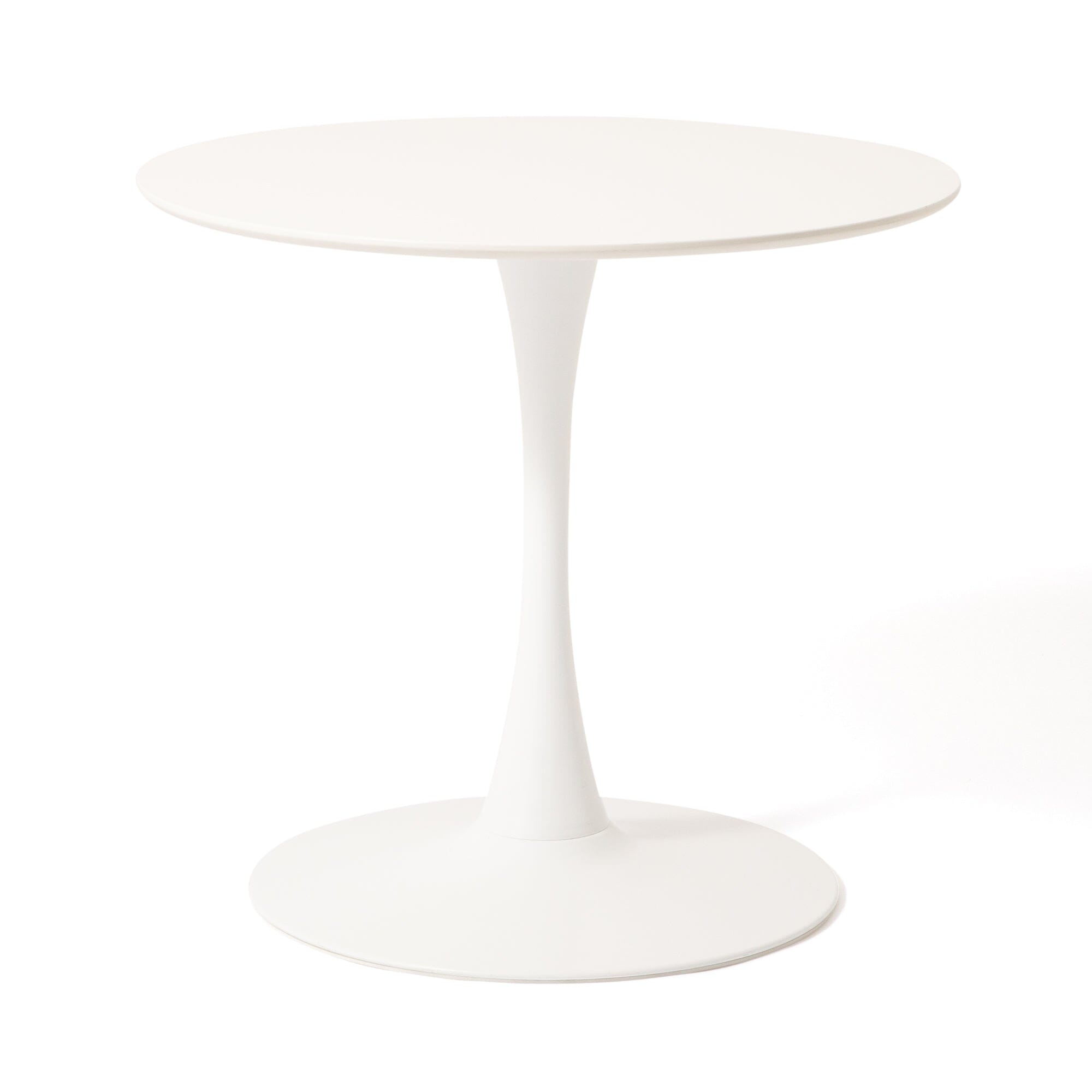 Table à manger ronde Tulipe blanche