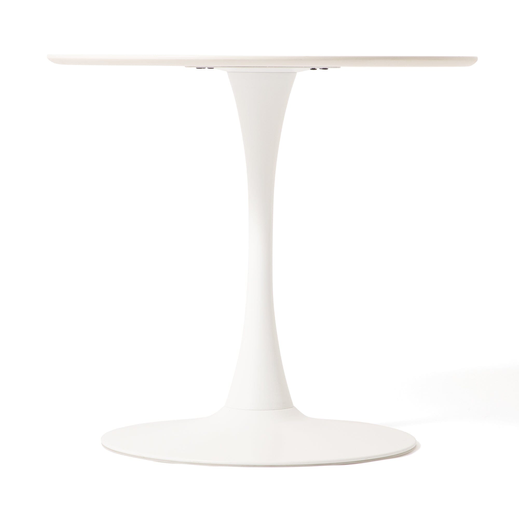 Table à manger ronde Tulipe blanche