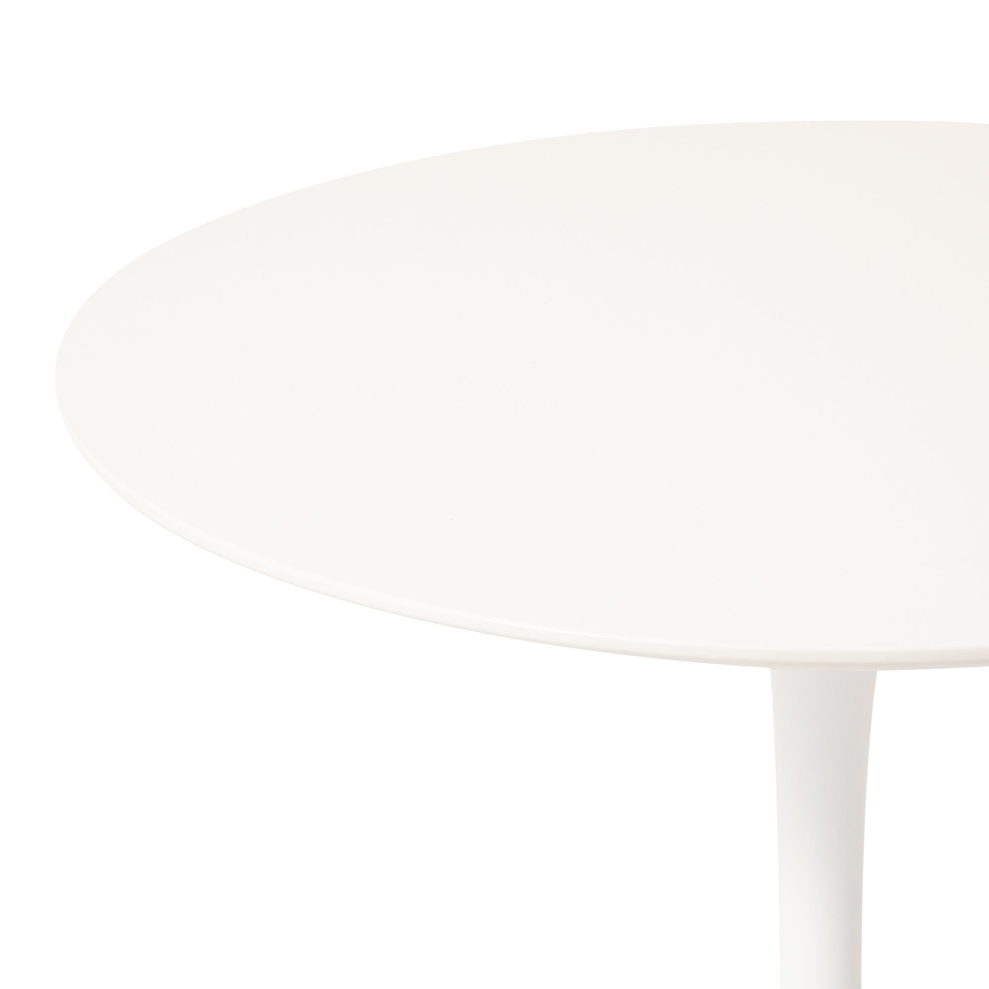 Table à manger ronde Tulipe blanche
