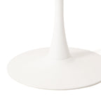 Table à manger ronde Tulipe blanche