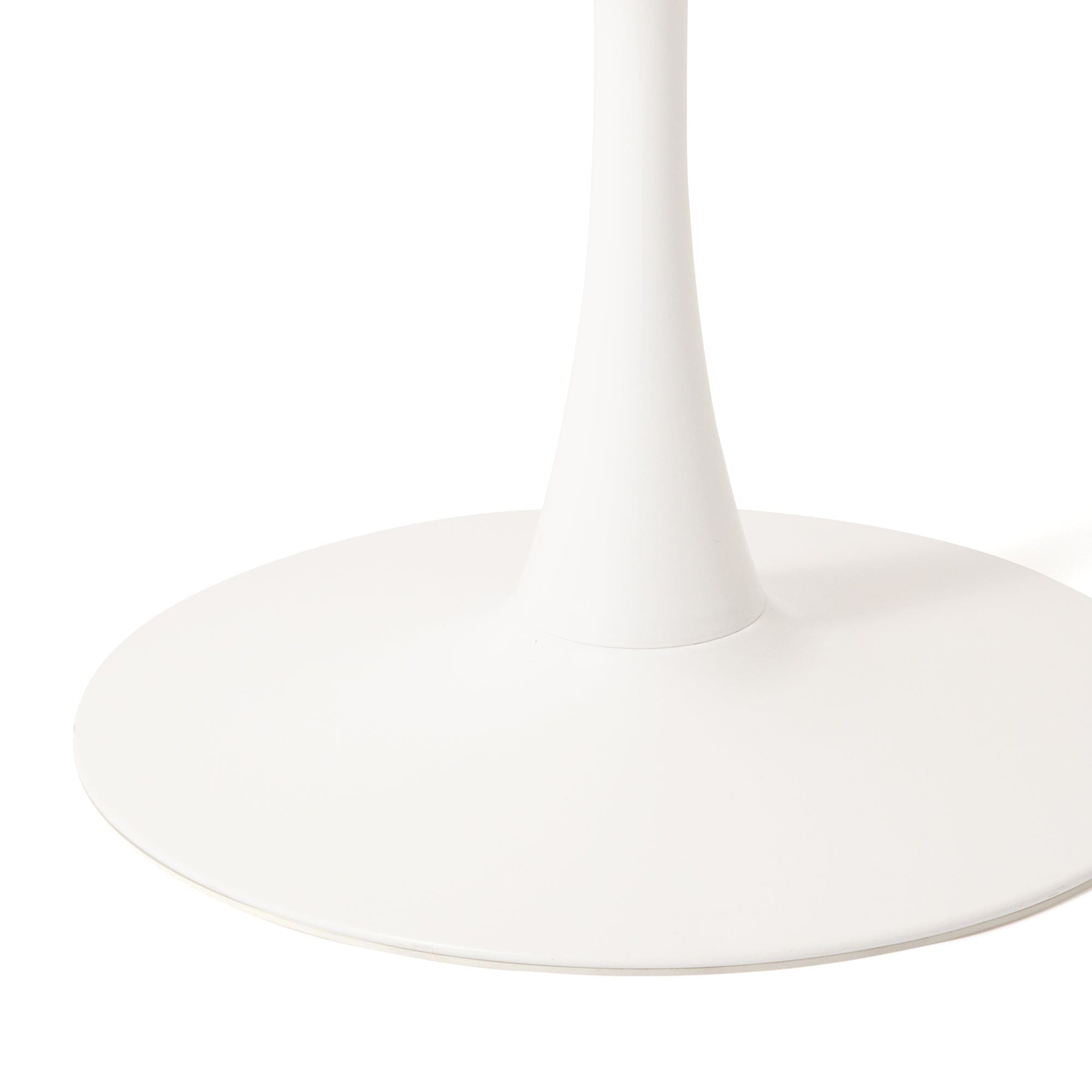 Table à manger ronde Tulipe blanche