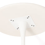 Table à manger ronde Tulipe blanche