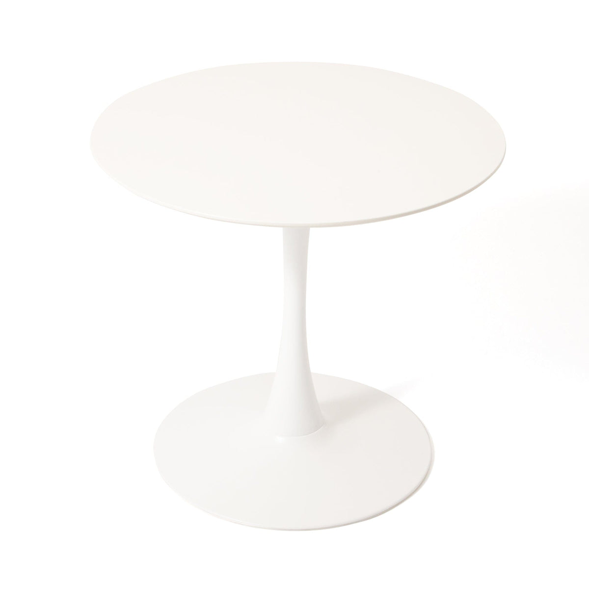 Table à manger ronde Tulipe blanche