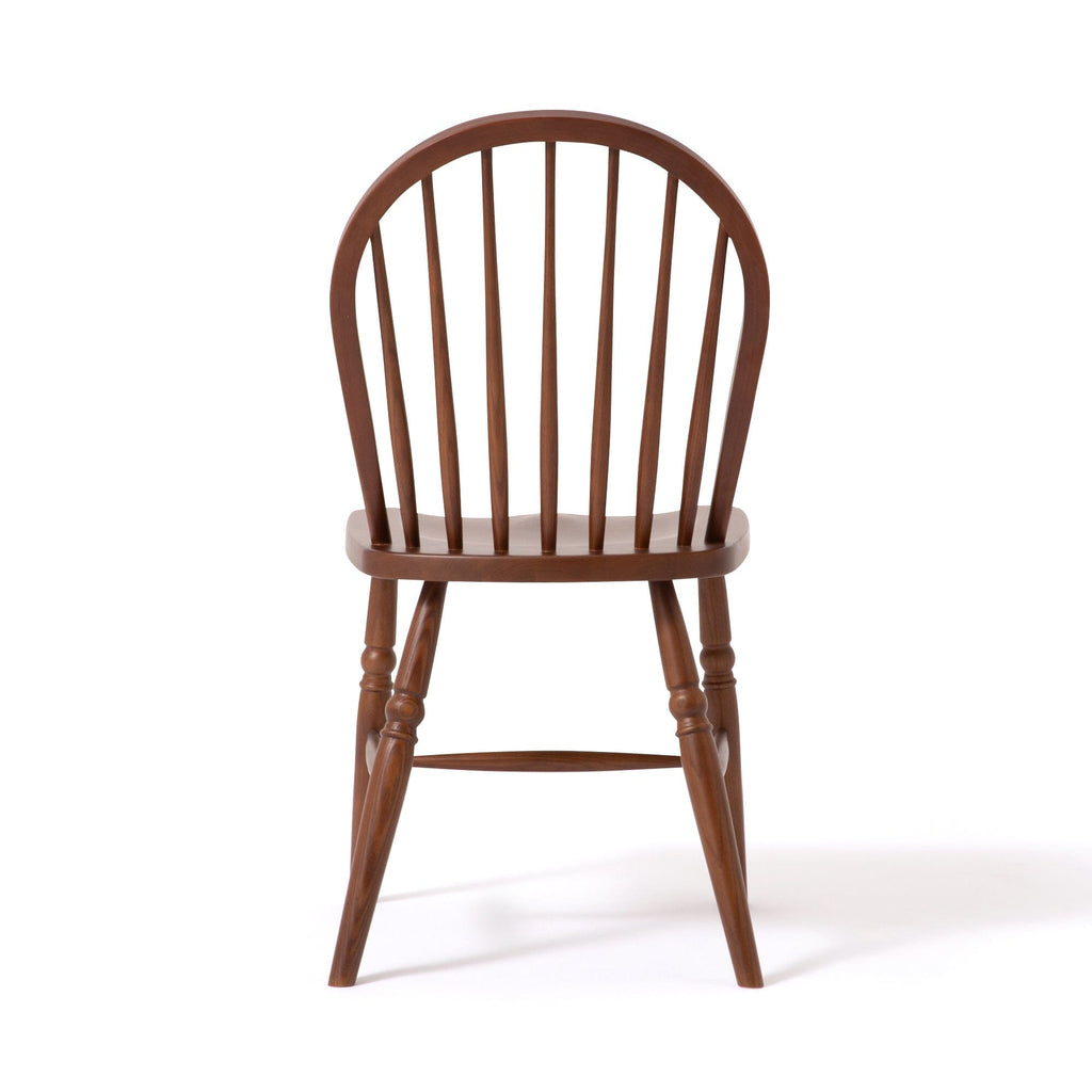 Chaise de salle à manger en bois brun