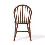 Chaise de salle à manger en bois brun