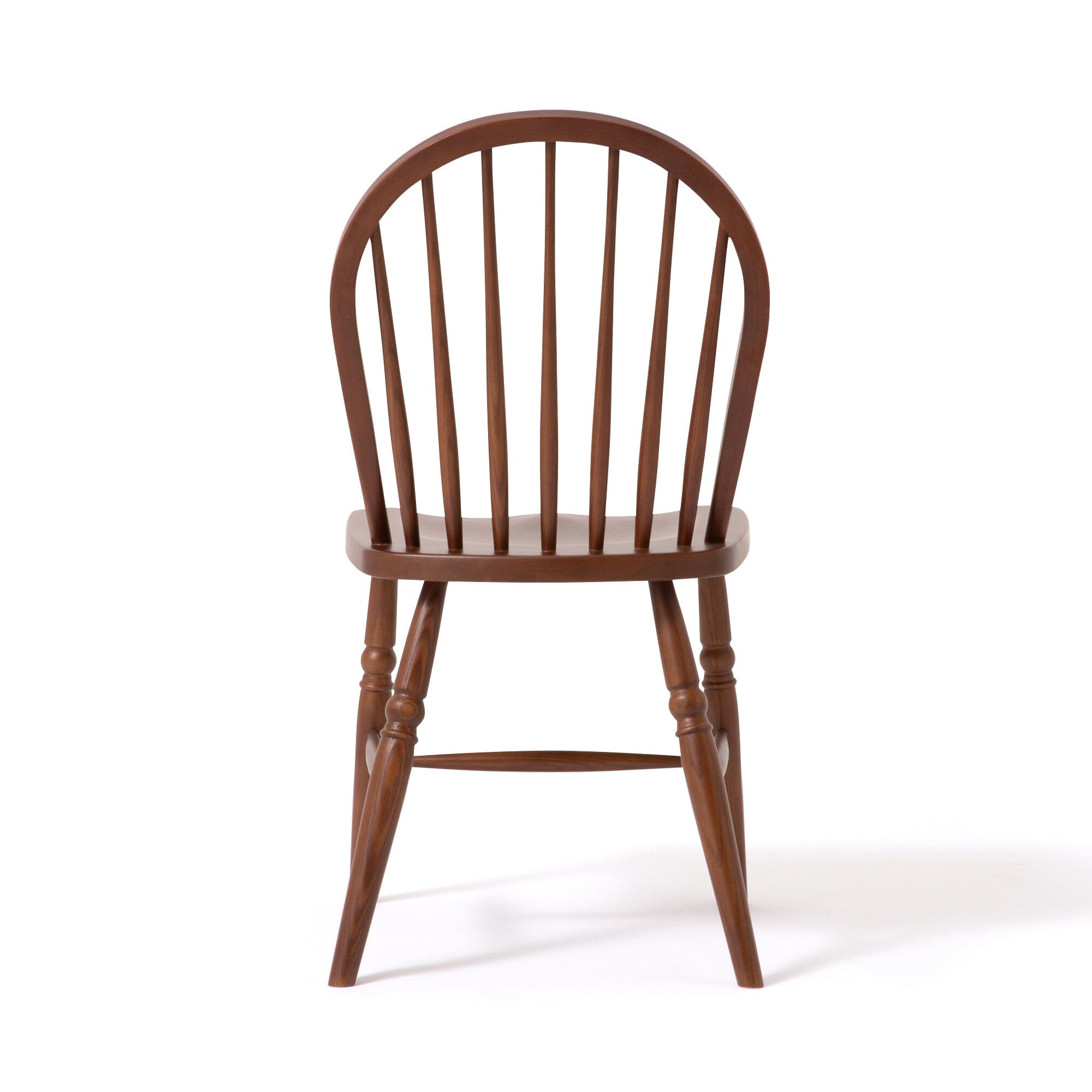 Chaise de salle à manger en bois brun