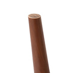 Chaise de salle à manger en bois brun