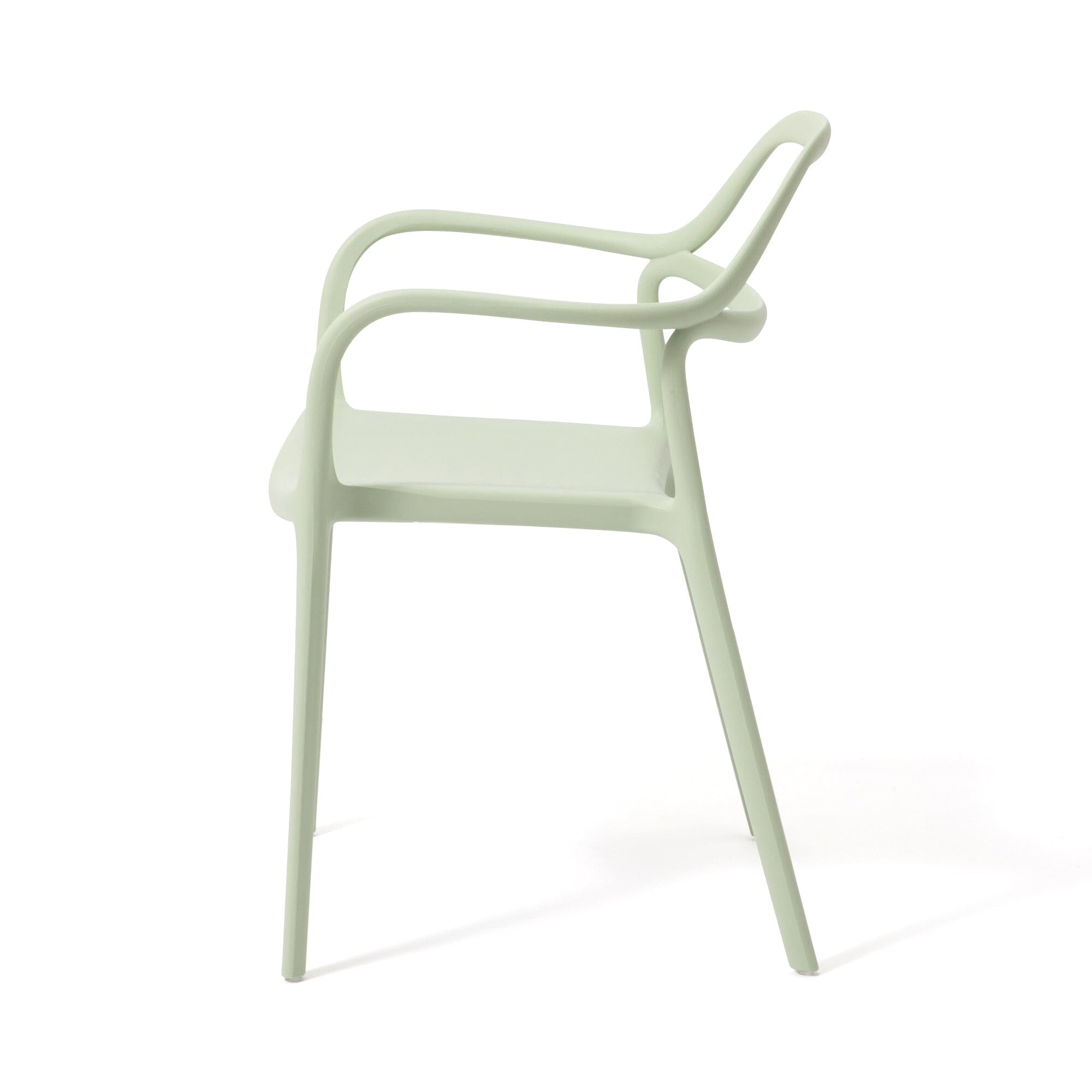 Fauteuil d'appoint rembourré vert clair