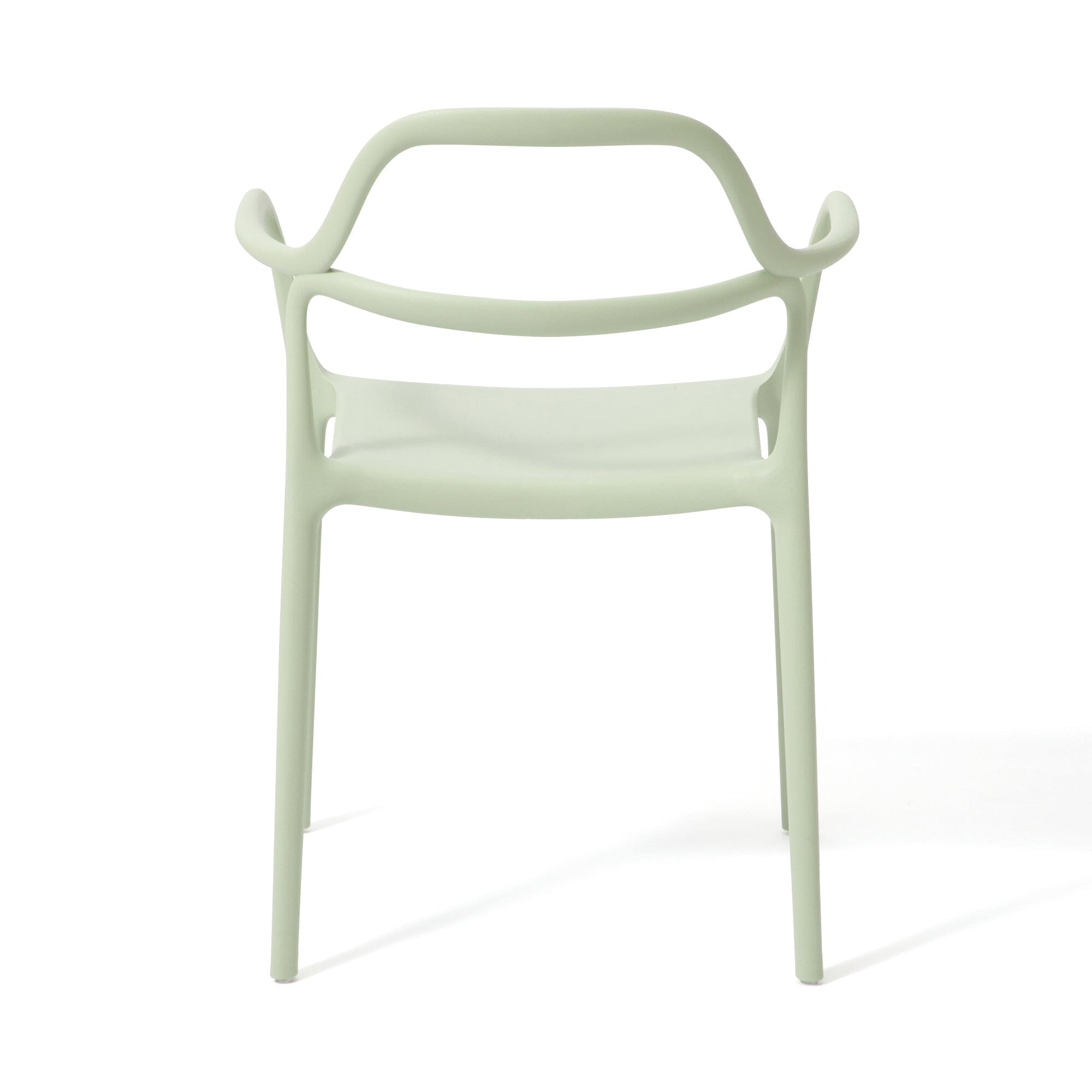 Fauteuil d'appoint rembourré vert clair