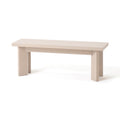 Banc en bois massif naturel