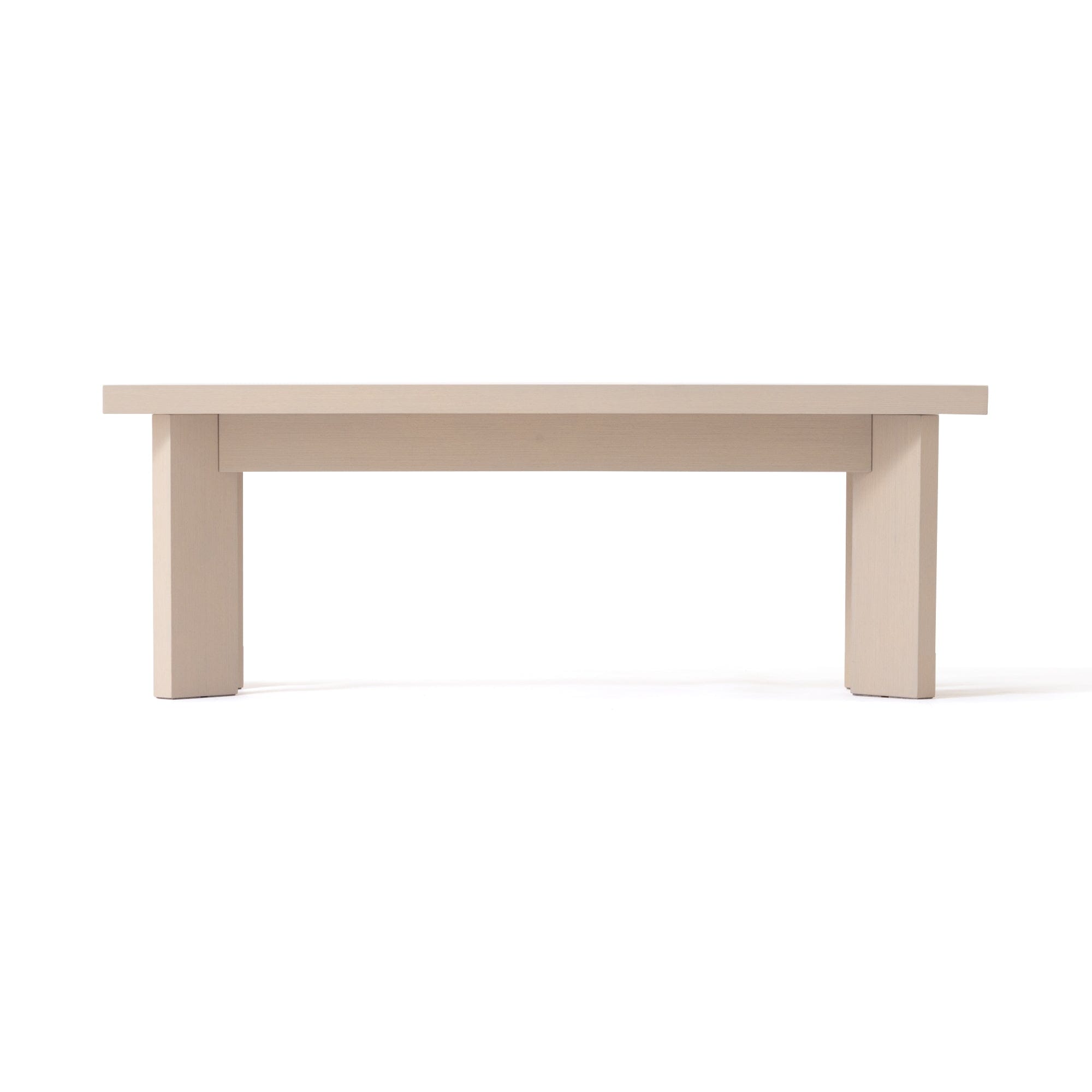 Banc en bois massif naturel