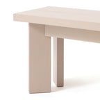 Banc en bois massif naturel