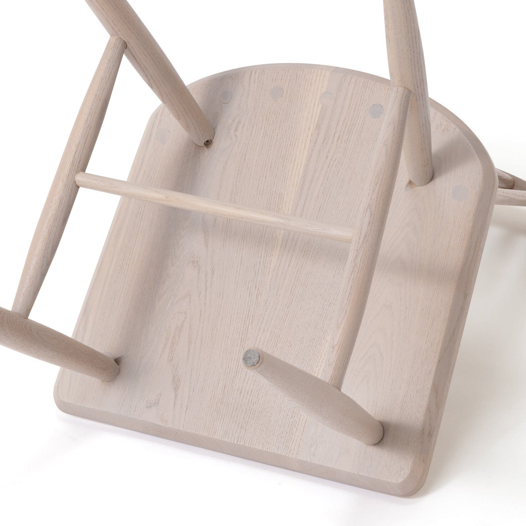 Chaise de salle à manger en bois naturel