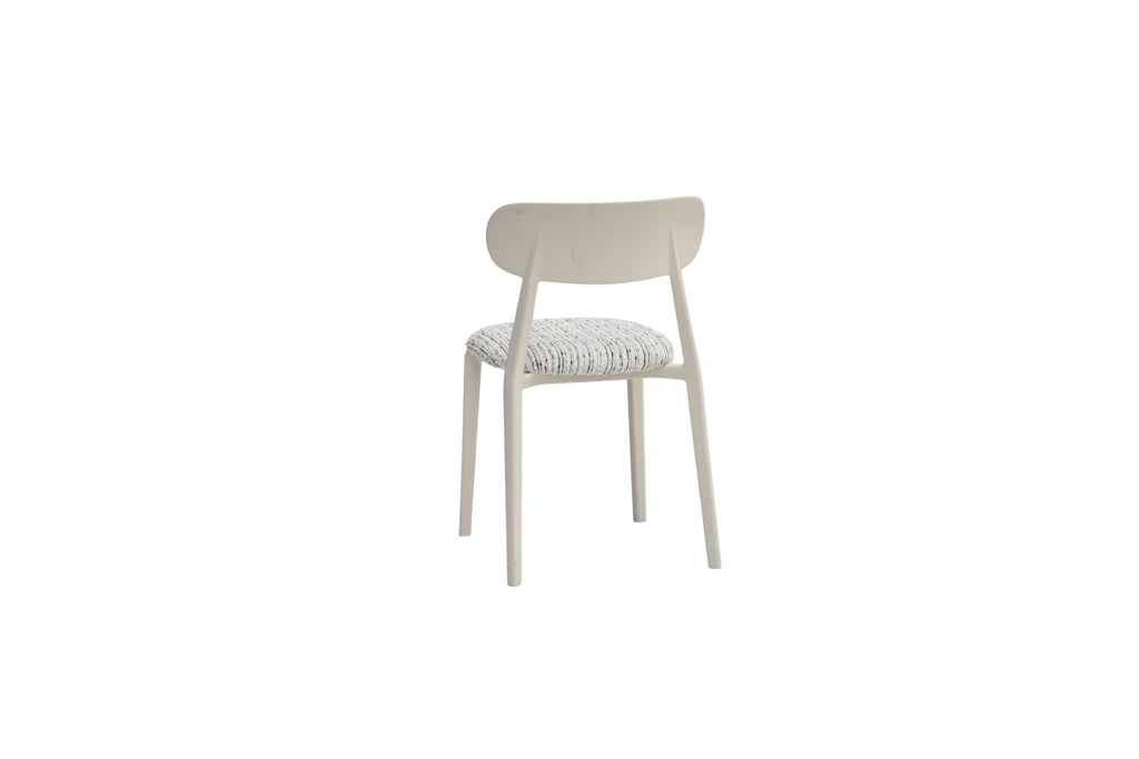 Fauteuil d'appoint rembourré blanc