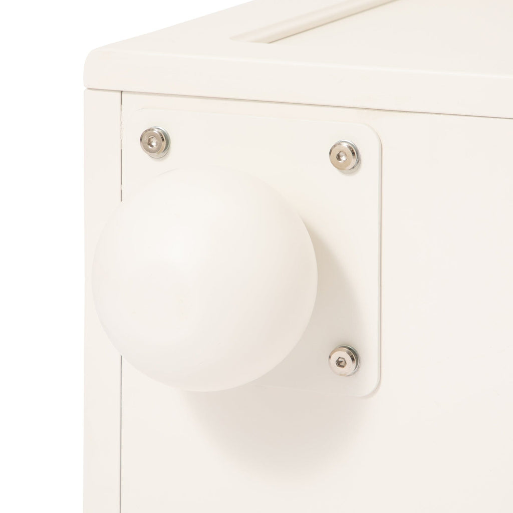 Bahut blanc avec rangement