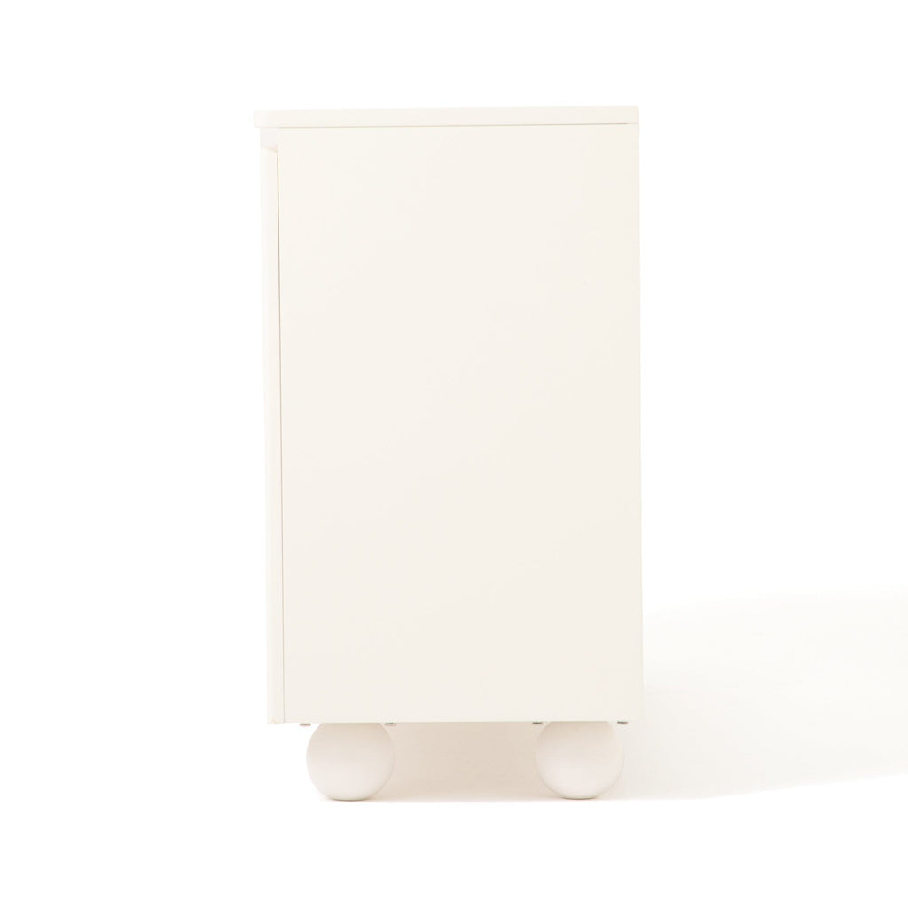 Bahut blanc avec rangement