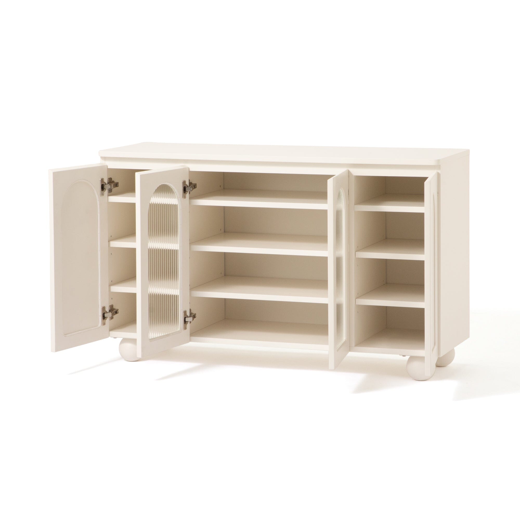 Bahut blanc avec rangement