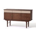 Buffet haut marron avec rangement