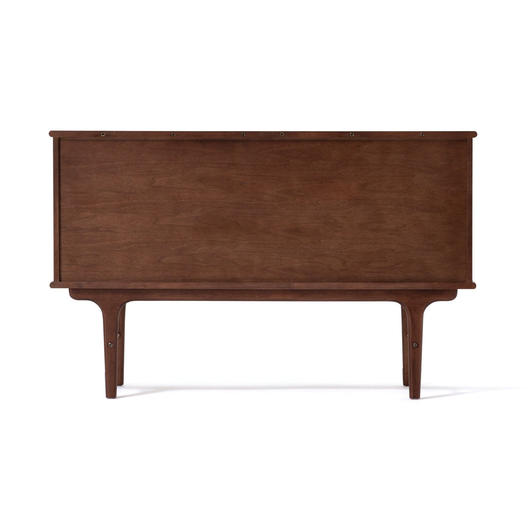 Buffet haut marron avec rangement
