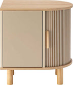 Meuble de rangement latéral beige