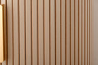 Meuble de rangement latéral beige