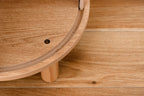 Meuble de rangement latéral beige