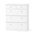 Commode de chambre bicolore