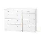 Commode de chambre bicolore
