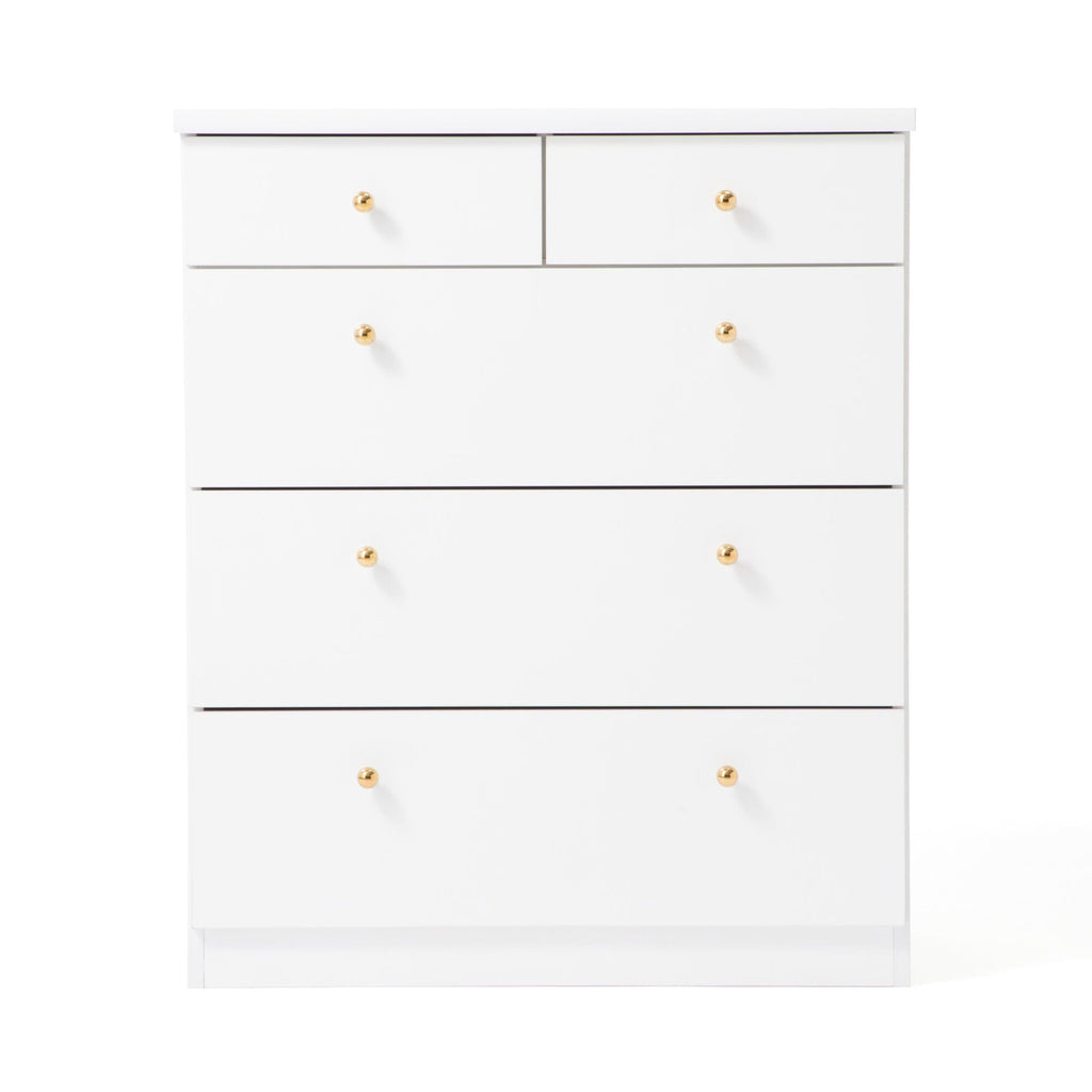 Commode de chambre bicolore