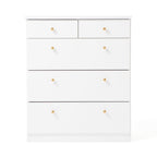 Commode de chambre bicolore