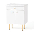 Buffet multicolore avec compartiments de rangement