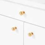 Buffet multicolore avec compartiments de rangement