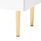 Buffet multicolore avec compartiments de rangement